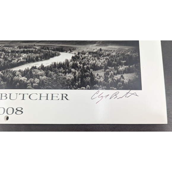 Clyde Butcher Photo Calendar 2008 Signed The Monumental Landscape - Picture 2 of 6